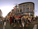 Théatre de rue au centre-ville
