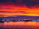 Coucher de soleil au quai des pêcheurs