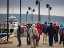 Percé wharf, boat excursion departure