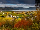 Village du Saguenay en automne