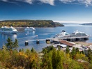 Navires de croisières au cœur de la Baie des Ha! Ha!