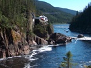Tour d'hélicoptère, rivière Moisie