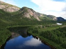 Panorama of the Moisie River 