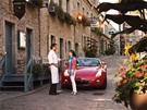 Dans le quartier Petit-Champlain, la rue Sous-le-fort