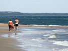 Taking a walk, Monaghan beach