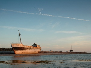 Épave du Calou à l'Île d'Anticosti