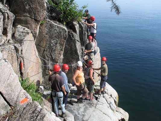 Via ferrata du Centre boréal